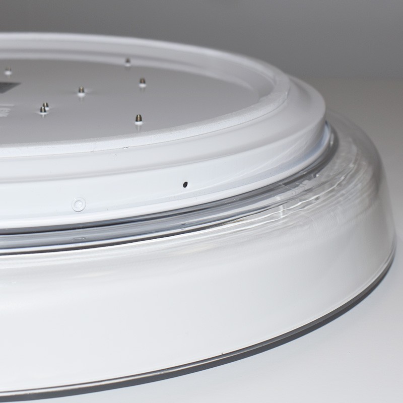 SMART RGBW and CCT circular surface mounted LED ceiling lamp with WIFI connection - 30W - IP20