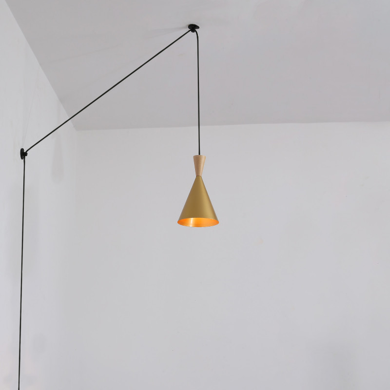 Plug-in nordic pendant light - "Lima"