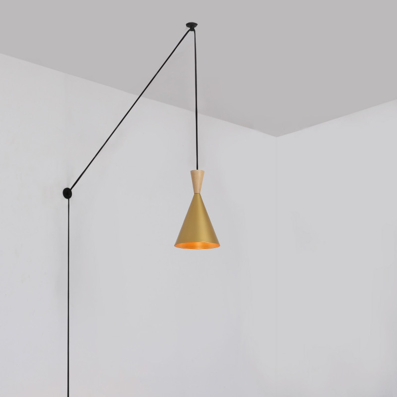 Plug-in nordic pendant light - "Lima"