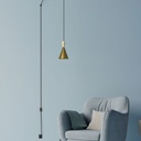 Plug-in nordic pendant light - "Lima"