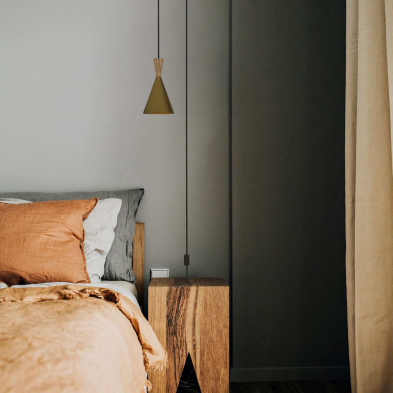 Plug-in nordic pendant light - "Lima"