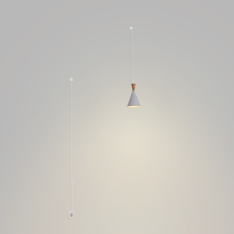 Plug-in nordic pendant light - "Lima"