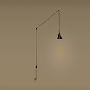 Plug-in nordic pendant light - "Lima"