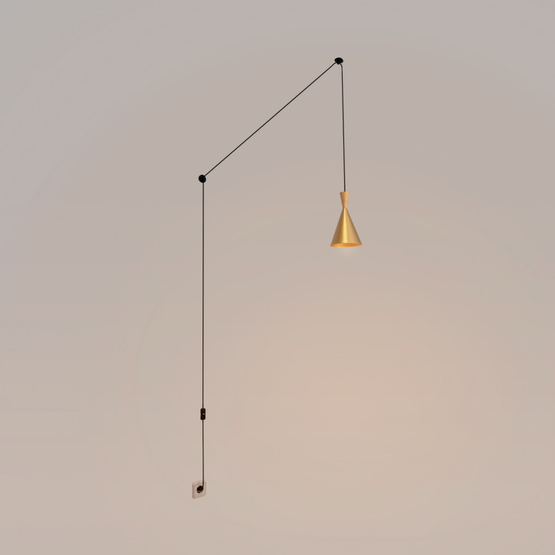 Plug-in nordic pendant light - "Lima"