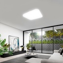 BASIC CCT square LED surface mounted ceiling lamp - 24W - IP20