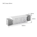 DALI PUSH dimmable driver 0-10V 9-42V 44W multicurrent (700-1050mA)