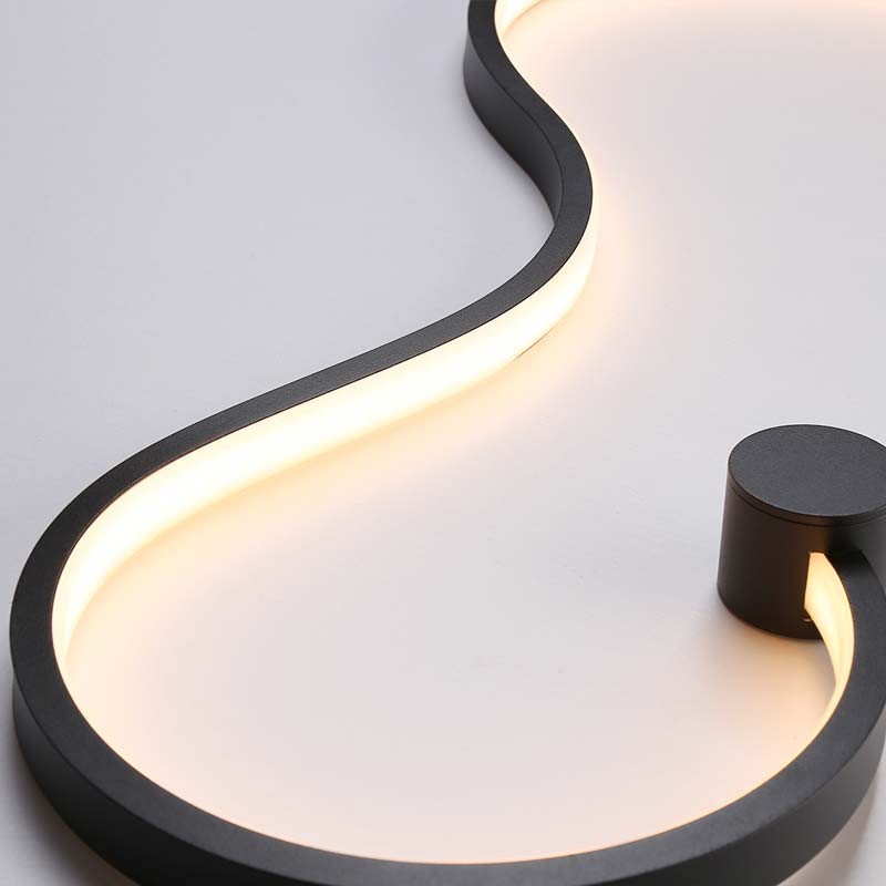 Modern wall lamp "WAVE" - 40W - 2800K
