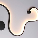 Modern wall lamp "WAVE" - 40W - 2800K