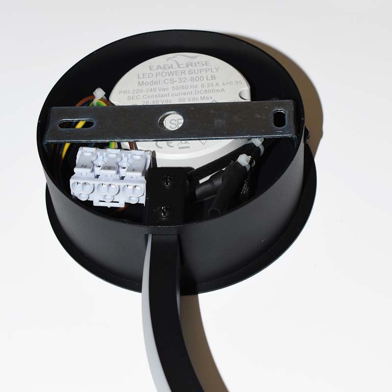 Modern wall lamp "WAVE" - 40W - 2800K
