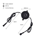 Wifi RGB controller for beacons 5-24V DC - 96W - IP67