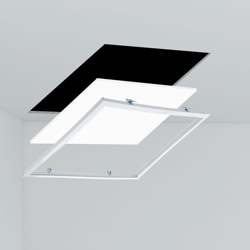 Pack of 20 LED panels slim 60X60 cm - Driver Philips - 44W - UGR19