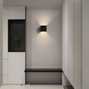 Pack of 8 wall sconces "KURTIN" 6W up and down dimmable light