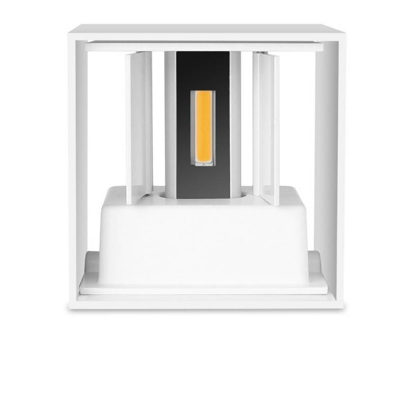 Pack of 8 wall sconces "KURTIN" 6W up and down dimmable light