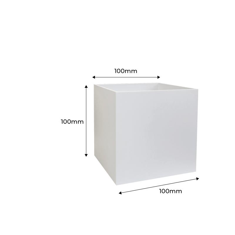 Pack of 8 wall sconces "KURTIN" 6W up and down dimmable light