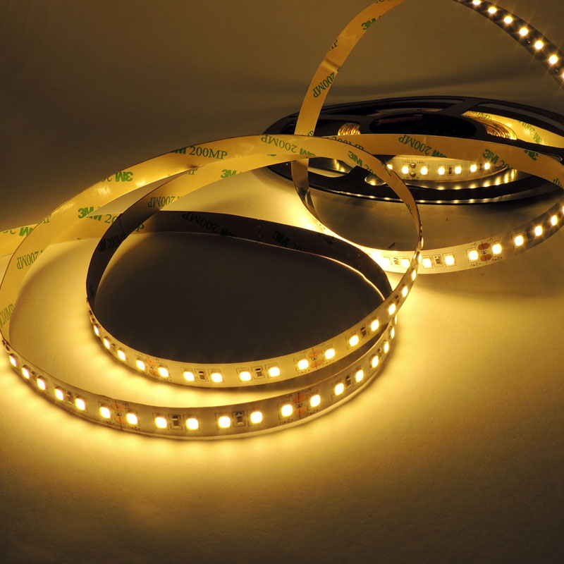 LED Strip 24V DC - 18W/m - Single Color - 10mm - IP20 - Roll 5 meters - 120ch/m