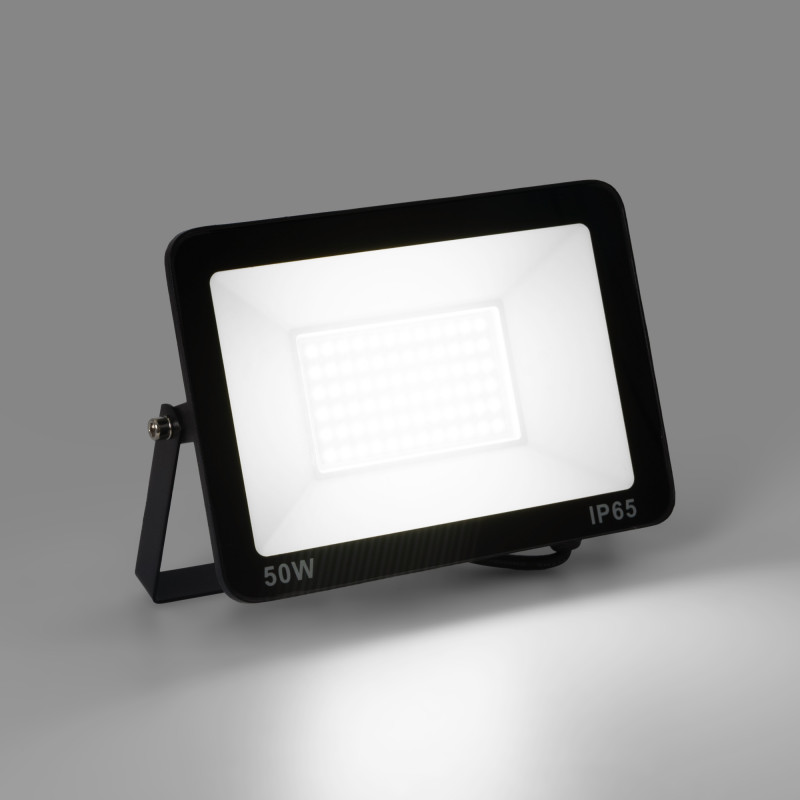 Pack of 2 outdoor LED floodlights 50W - 95lm/W - IP65