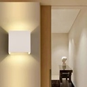 Pack of 4 wall sconces "KURTIN" 6W up and down dimmable light