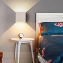 Pack of 4 wall sconces "KURTIN" 6W up and down dimmable light