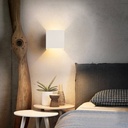Pack of 4 wall sconces "KURTIN" 6W up and down dimmable light