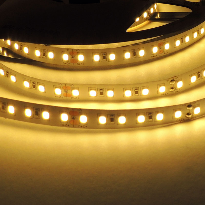 LED Strip 24V DC - 18W/m - Single Color - 10mm - IP20 - Roll 5 meters - 120ch/m
