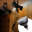 Pack Ceiling or wall lamp "CINEMA" with LED PAR30 E27 bulb