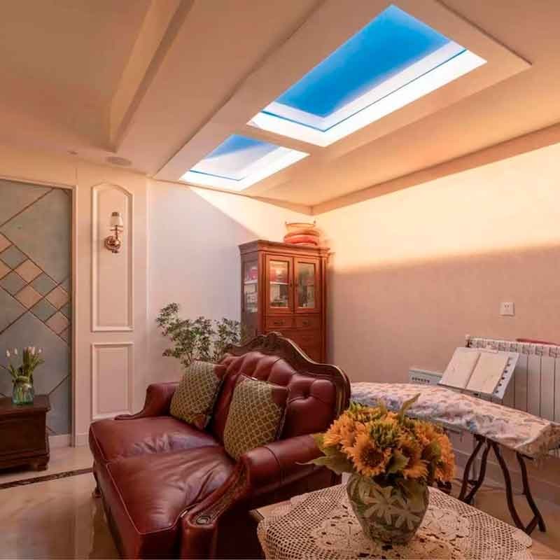 "SMART Blue Skylight" LED Panel - Sky effect - Daylight - 100W - 120x30cm