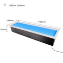 "SMART Blue Skylight" LED Panel - Sky effect - Daylight - 100W - 120x30cm
