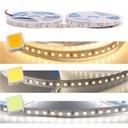 LED Strip 24V DC - 18W/m - Single Color - 10mm - IP20 - Roll 5 meters - 120ch/m