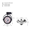 Pack LED Track Spotlight Single Phase + LED Bulb AR111 GU10