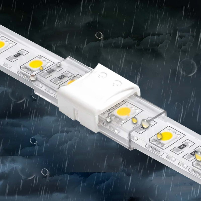 Waterproof connector LED strip 10mm - strip to strip - IP68