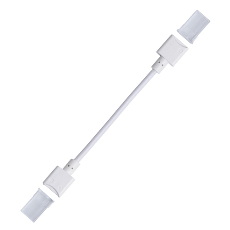 Waterproof LED strip connector with cable - 2 pins - 10 mm strip - IP68