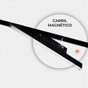 Magnetic rail 20mm recessed 48V - 1 meter