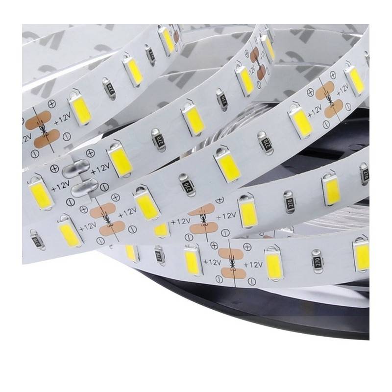 LED Strip 12V-DC 75W 10mm single color IP20 (SMD5630 60CH/M) 5 meter roll