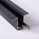 Magnetic rail 20mm integration 48V - 2 meters
