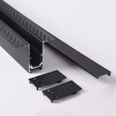 Magnetic rail 20mm integration 48V - 2 meters