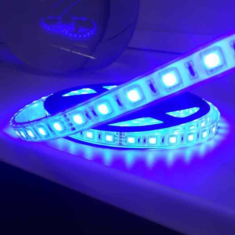 LED Strip 24V-DC 72W multicolor RGB IP67 Roll 5 meters