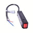 Starter connector with cable for magnetic rail - 48V