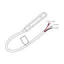 Starter connector with cable for magnetic rail - 48V