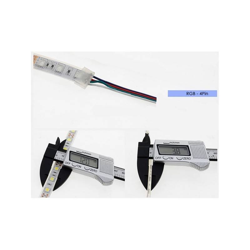 LED Strip 24V-DC 72W multicolor RGB IP67 Roll 5 meters