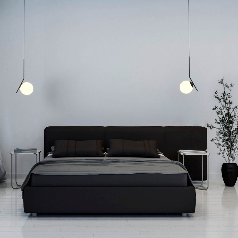 Crystal ball pendant light "HERMI" - E27