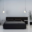 Crystal ball pendant light "HERMI" - E27