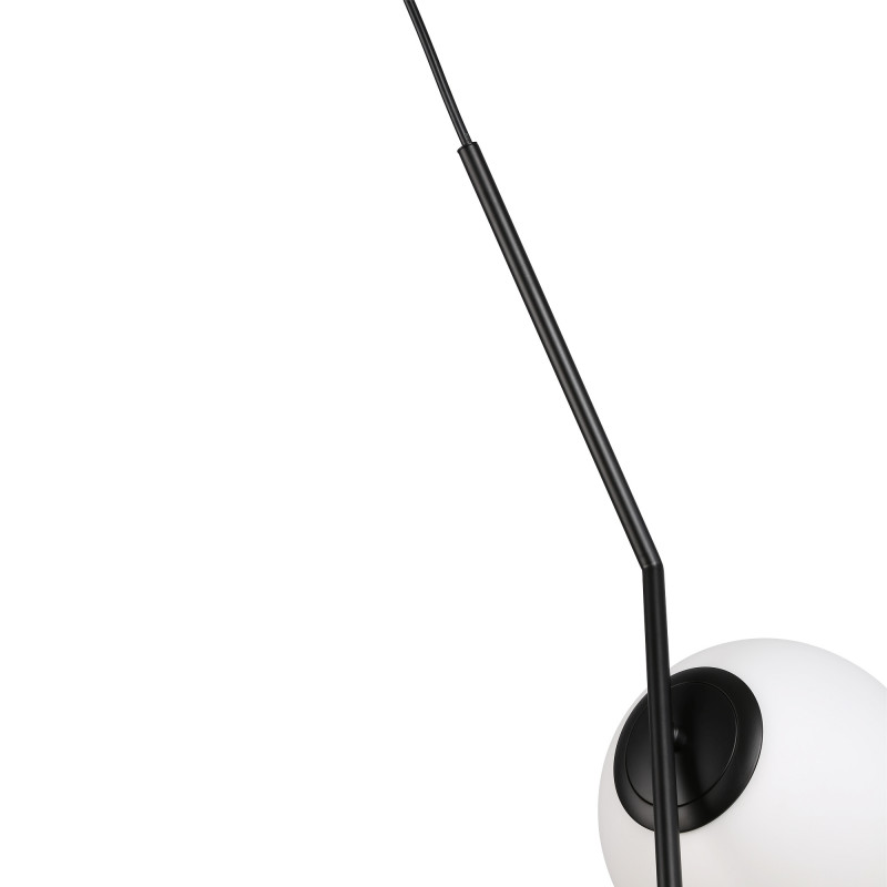Crystal ball pendant light "HERMI" - E27