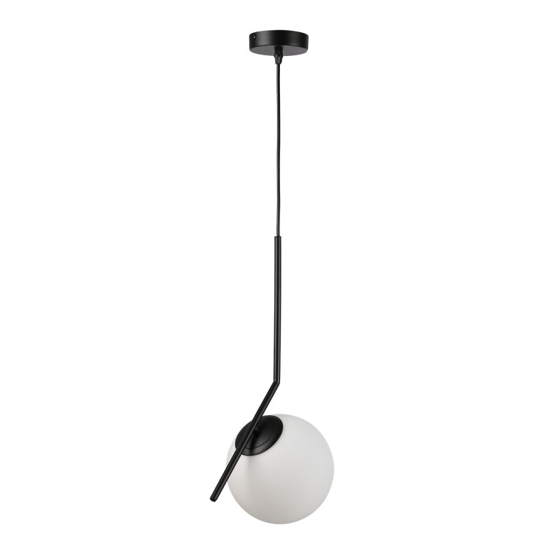 Crystal ball pendant light "HERMI" - E27