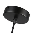 Crystal ball pendant light "HERMI" - E27