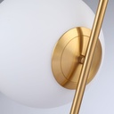 Crystal ball table lamp "NOLA" - E27 - Ø 16cm
