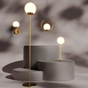 Crystal ball table lamp "NOLA" - E27 - Ø 16cm