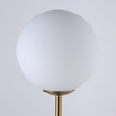 Crystal ball floor lamp "BAILEY" - E27