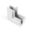 L-joint for recessed magnetic rails 20mm - Vertical