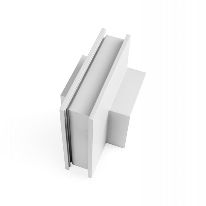 L-joint for recessed magnetic rails 20mm - Vertical