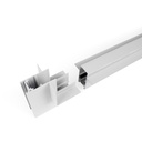 L-joint for recessed magnetic rails 20mm - Vertical